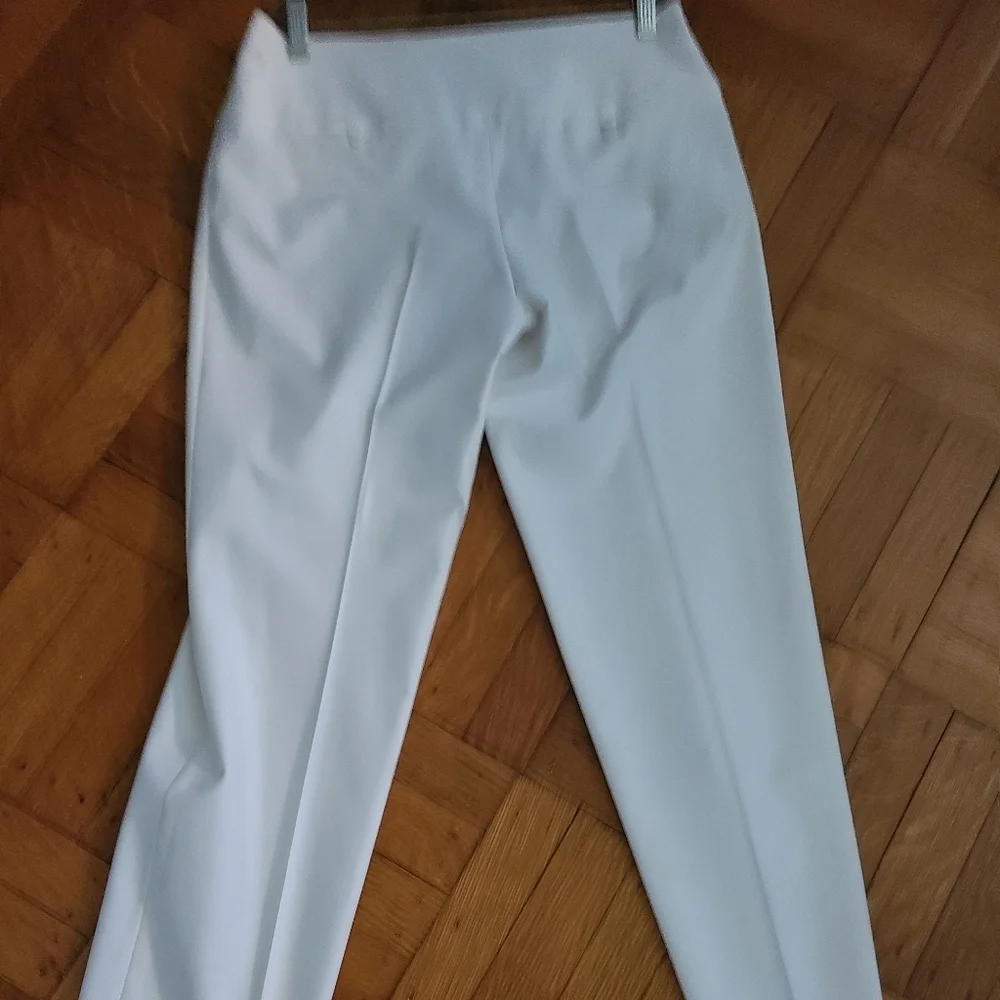 White dress ankle length pants size 4 Hp🔥🔥🔥🔥 - Picture 5 of 6